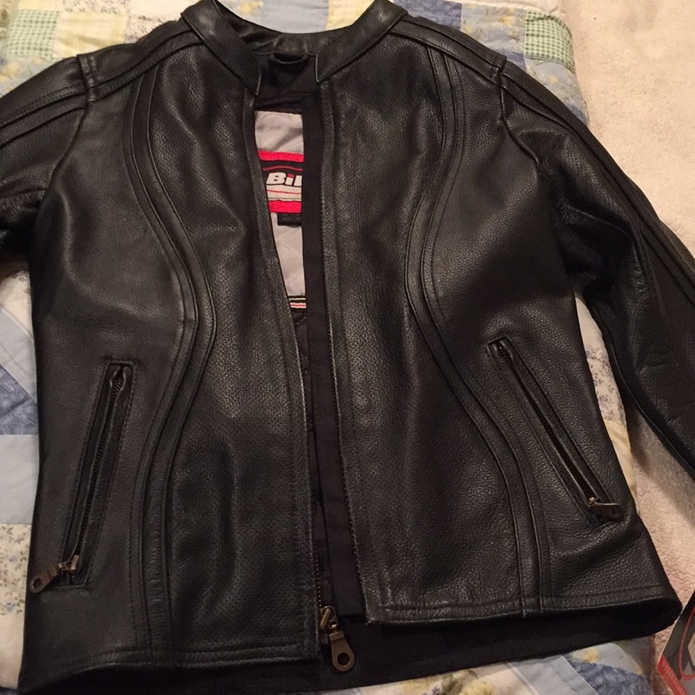 Ladies leather jacket